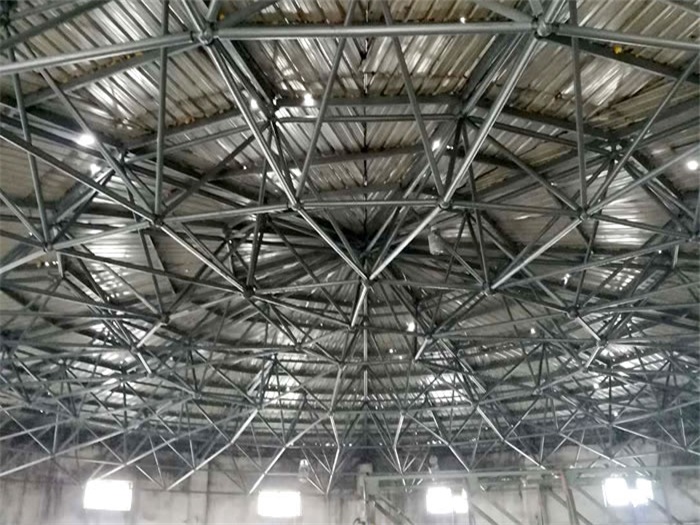 永城洗煤厂蓄水池网架